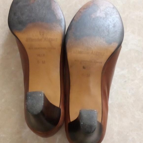 Etienne Aigner Leather Pumps -Size 6 - Picture 7 of 8